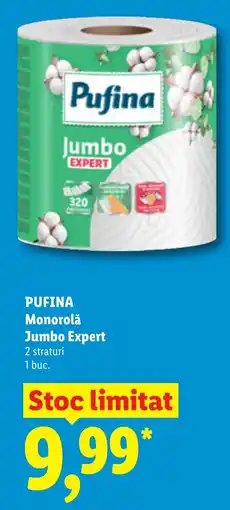Lidl Pufina monorolă jumbo expert Ofertă