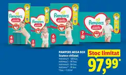 Lidl Pampers active baby pants Ofertă