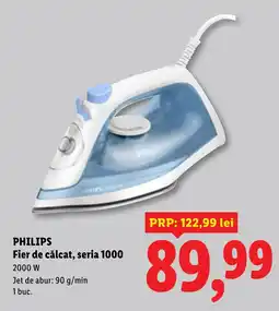 Lidl Philips fier de călcat seria 1000 Ofertă