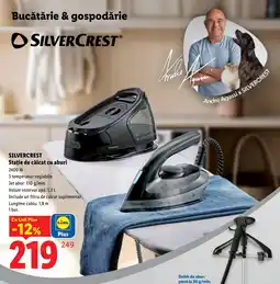 Lidl Silvercrest stație de călcat cu aburi Ofertă