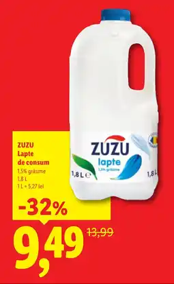 Lidl Zuzu lapte de consum Ofertă