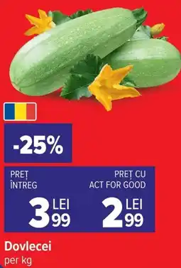 Carrefour Dovlecei Ofertă