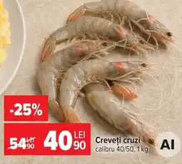 Carrefour Creveți cruzi Ofertă