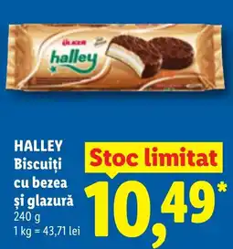 Lidl Halley biscuiti cu bezea si glazura Ofertă