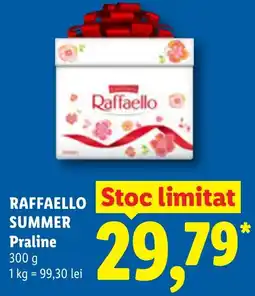 Lidl Raffaello summer praline Ofertă