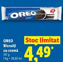 Lidl Oreo biscuiti cu cremă Ofertă