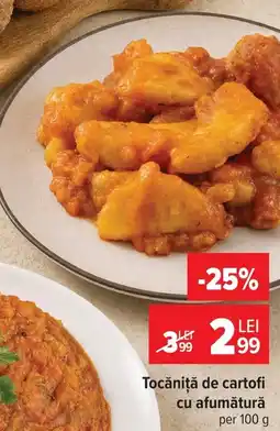 Carrefour Tocăniță de cartofi cu afumătură Ofertă