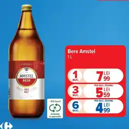 Carrefour Bere Amstel Ofertă