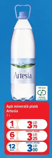 Carrefour Artesia apă minerală plată Ofertă