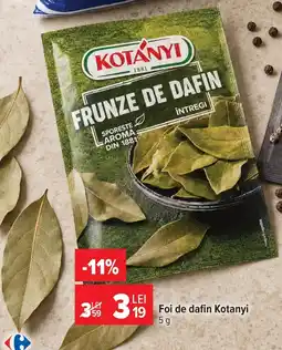Carrefour Frunze de dafin Ofertă