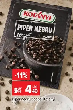 Carrefour Kotanyi piper negru boabe Ofertă