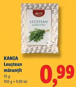 Lidl Kania leuștean mărunțit Ofertă