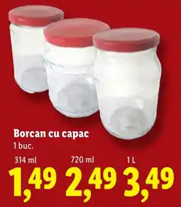 Lidl Borcan cu capac Ofertă