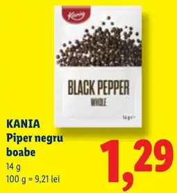 Lidl Kania piper negru boabe Ofertă