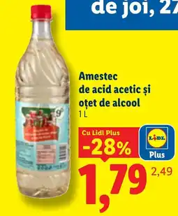 Lidl Lidl Amestec de acid acetic și oțet de alcool Ofertă