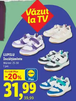 Lidl Lupilu încălțăminte Ofertă
