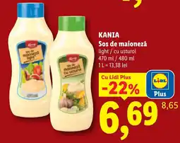 Lidl Kania sos de maioneză Ofertă