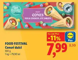 Lidl Food Festival Conuri dulci Ofertă