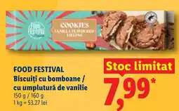 Lidl Food Festival Biscuiți cu bomboane / cu umplutură de vanilie Ofertă