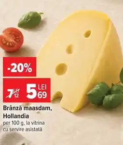 Carrefour Brânză maasdam Ofertă