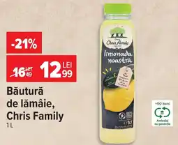 Carrefour Băutură de lămâie, Chris Family Ofertă