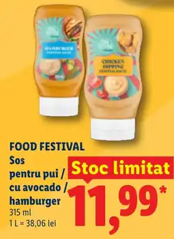 Lidl The Fume chicken dipping festival sauce Ofertă