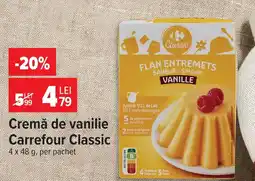 Carrefour Carrefour Classic cremă de vanilie Ofertă