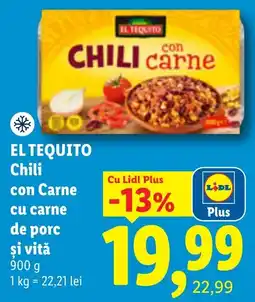 Lidl El tequito chili con carne Ofertă
