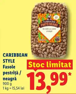 Lidl Caribbean Style Fasole pestrătă / neagră Ofertă