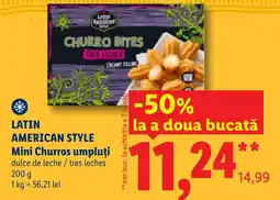 Lidl Latin american style mini churros umpluți Ofertă