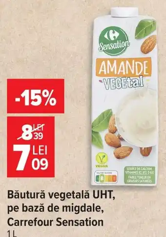Carrefour Sensation băutură vegetală uht