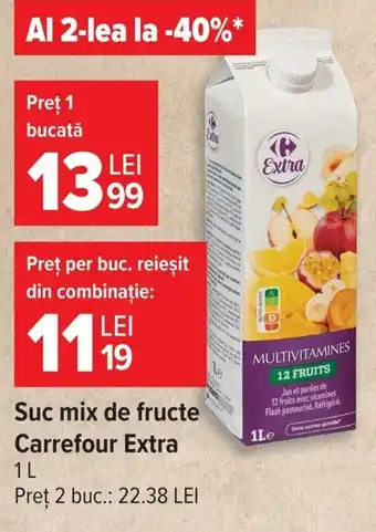 Carrefour Extra suc mix de fructe