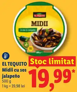 Lidl El tequito midii cu sos jalapeño Ofertă