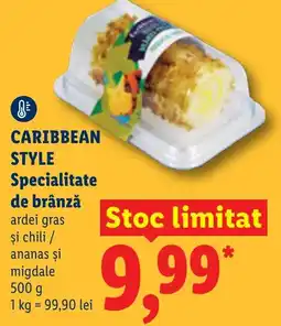 Lidl Caribbean style specialitate de brânză Ofertă