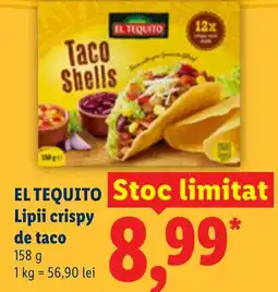 Lidl El tequito lipii crispy de taco Ofertă