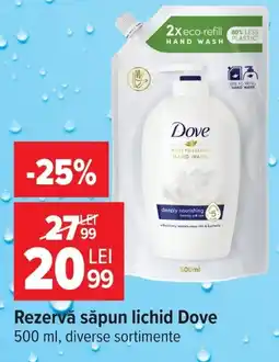 Carrefour Dove săpun lichid Ofertă