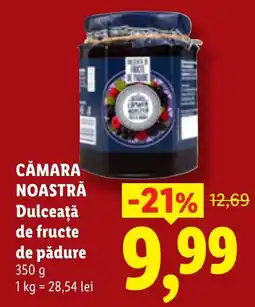 Lidl Cămara noastră dulceată de fructe de pădure Ofertă