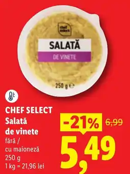 Lidl Chef Select Salată de vinete Ofertă