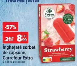 Carrefour Carrefour Extra înghețată sorbet Ofertă