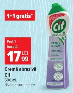 Carrefour Cremă abrazivă Cif Ofertă