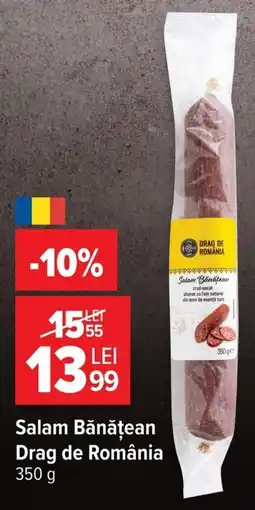 Carrefour Drag de România salam bănățean Ofertă