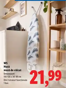 Lidl W5 husă masă de călcat Ofertă