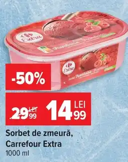 Carrefour Sorbet de zmeură Ofertă