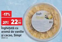 Carrefour Simplu înghețată Ofertă
