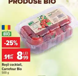 Carrefour Carrefour Bio roșii cocktail Ofertă