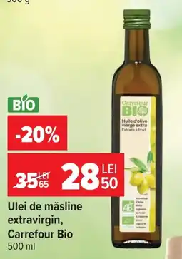 Carrefour Carrefour Bio Ulei de măsline extravirgin Ofertă