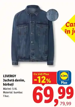 Lidl Livergy jachetă denim, bărbați Ofertă