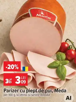 Carrefour Parizer cu piept de pui Ofertă