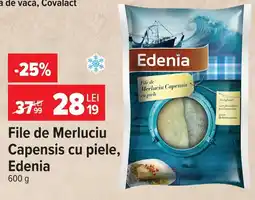 Carrefour Edenia file de merluciu capensis cu piele Ofertă
