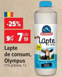 Carrefour Lapte de consum, Olympus Ofertă